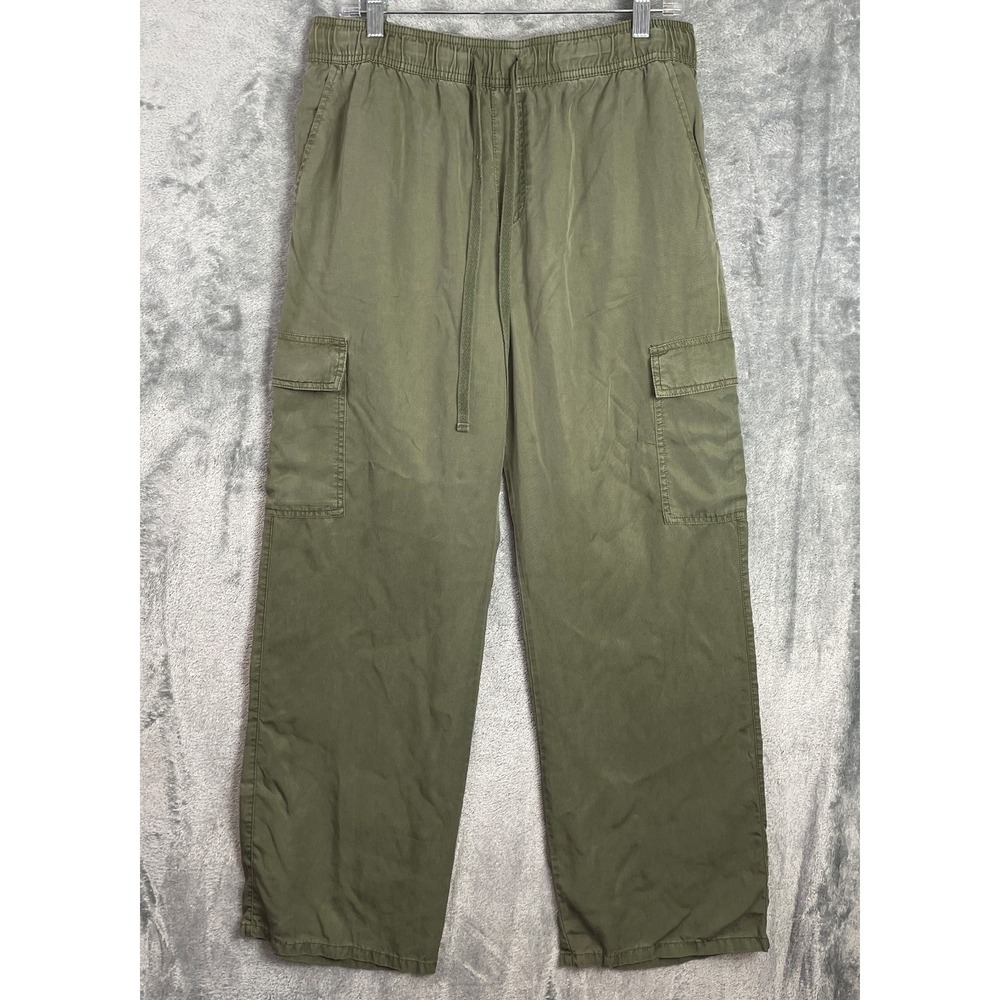 Social‎ Standard Sanctuary Wide Leg Cargo Pants Large Relaxed Pockets Drawstring